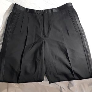 Womens Super 100s Worsted Wool Dress Pants Size 34